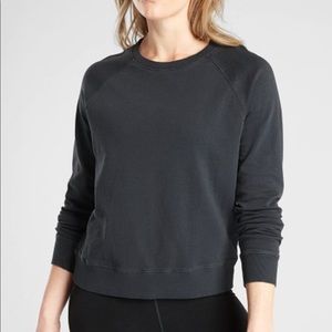 Athleta Black Sundown Sweatshirt